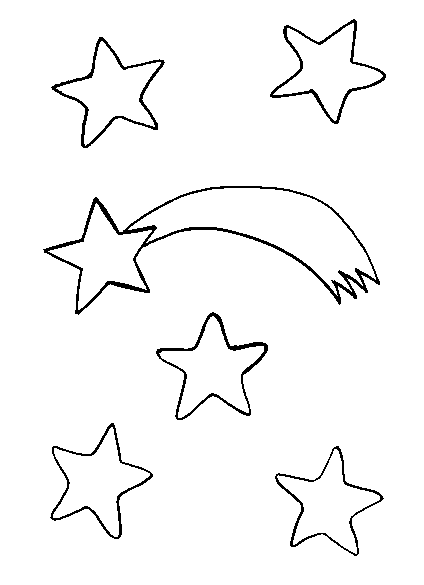 Disegno Stella Cometa Di Natale.Cometa Di Natale