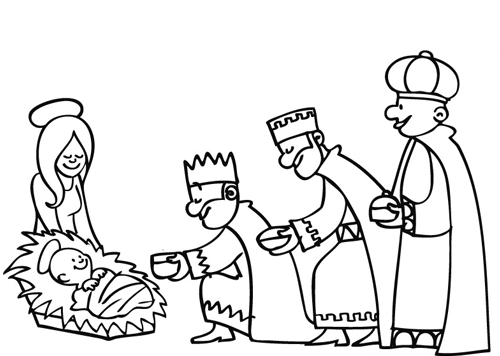 Re Magi Da Colorare Re Magi Disegni Re Magi