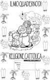 copertina quaderno di religione cattolica classe terza