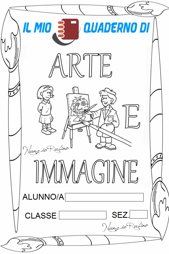 Copertina Quaderno Di Arte E Immagine