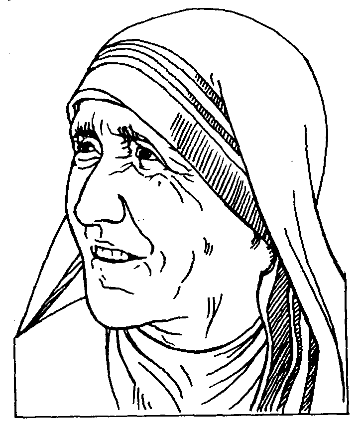 clipart of mother teresa - photo #24