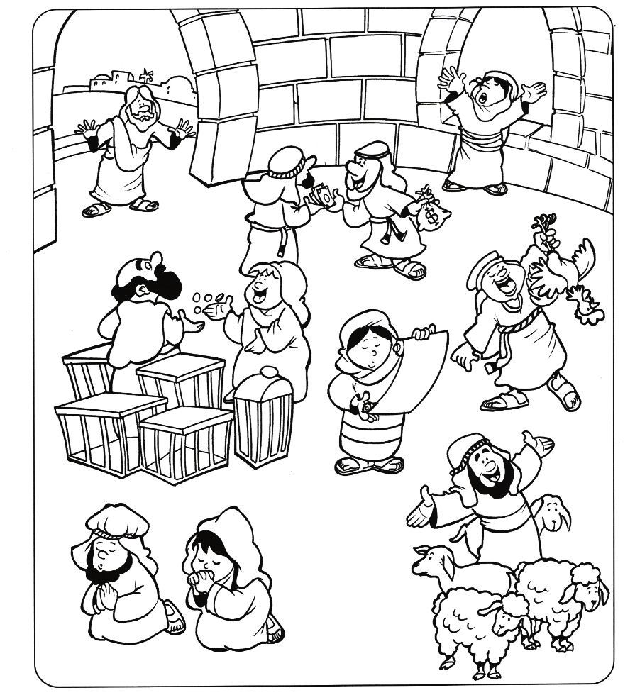 clipart jesus cleansing the temple - photo #32