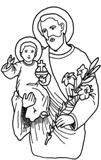 san giuseppe disegno da colorare