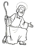 san giuseppe disegno da colorare