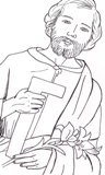 san giuseppe disegno da colorare