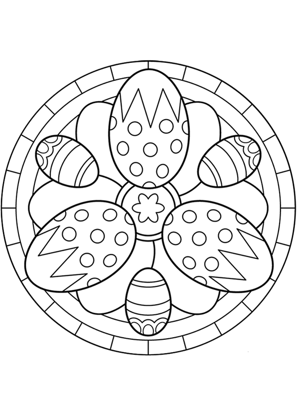 Uova Di Pasqua Da Colorare Uova Di Pasqua Disegni Uovo Di Pasqua
