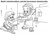 le beatitudini da colorare
