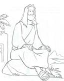 Gesù di Nazaret disegno da colorare
