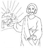 Gesù di Nazaret disegno da colorare