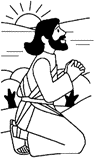 Gesù di Nazaret disegno da colorare