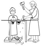 infanzia di gesù disegno da colorare