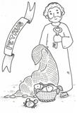 San Pietro disegno da colorare