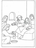 settimana santa disegno da colorare