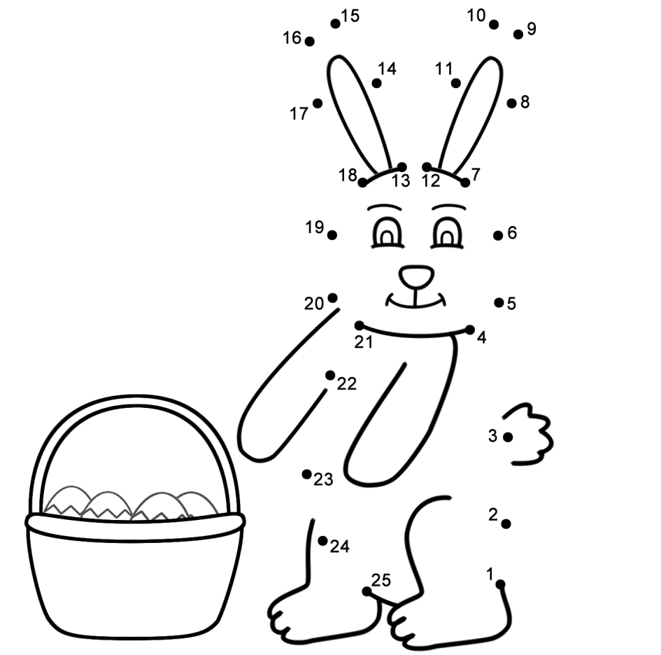 Coniglietto Di Pasqua Da Colorare Coniglietto Di Pasqua Disegni
