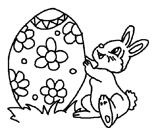 Coniglietto Di Pasqua Da Colorare Coniglietto Di Pasqua Disegni