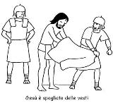 via crucis da colorare