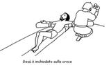 via crucis da colorare