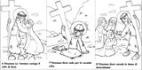 via crucis da colorare