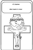 via crucis da colorare