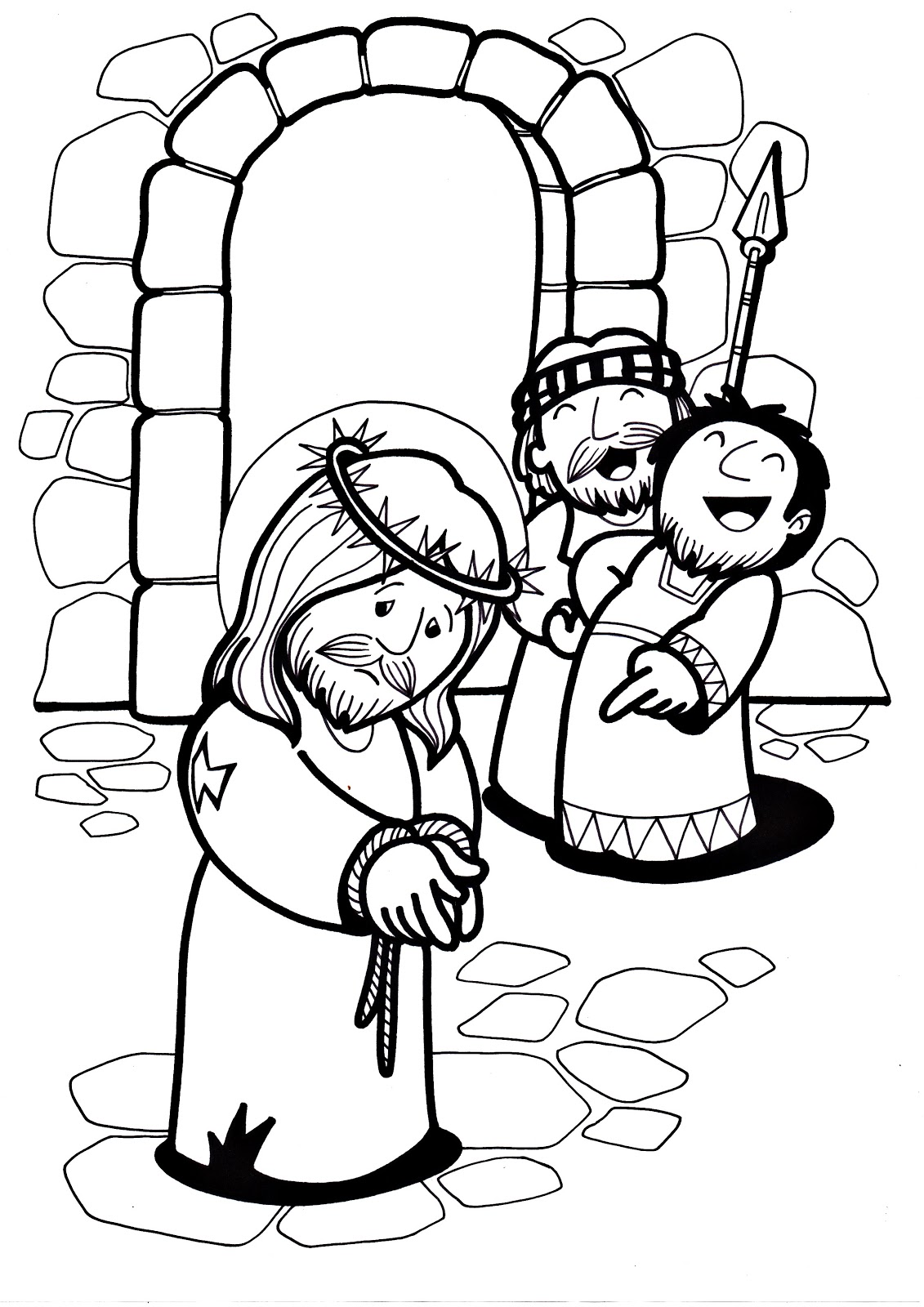 Via Crucis Per Bambini Da Stampare Via Crucis